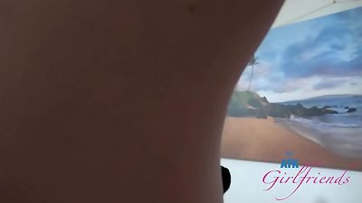 sugary-sweet and harmless Fae Lux, porno newcomber sucks and pulverizes cock POV amateur style